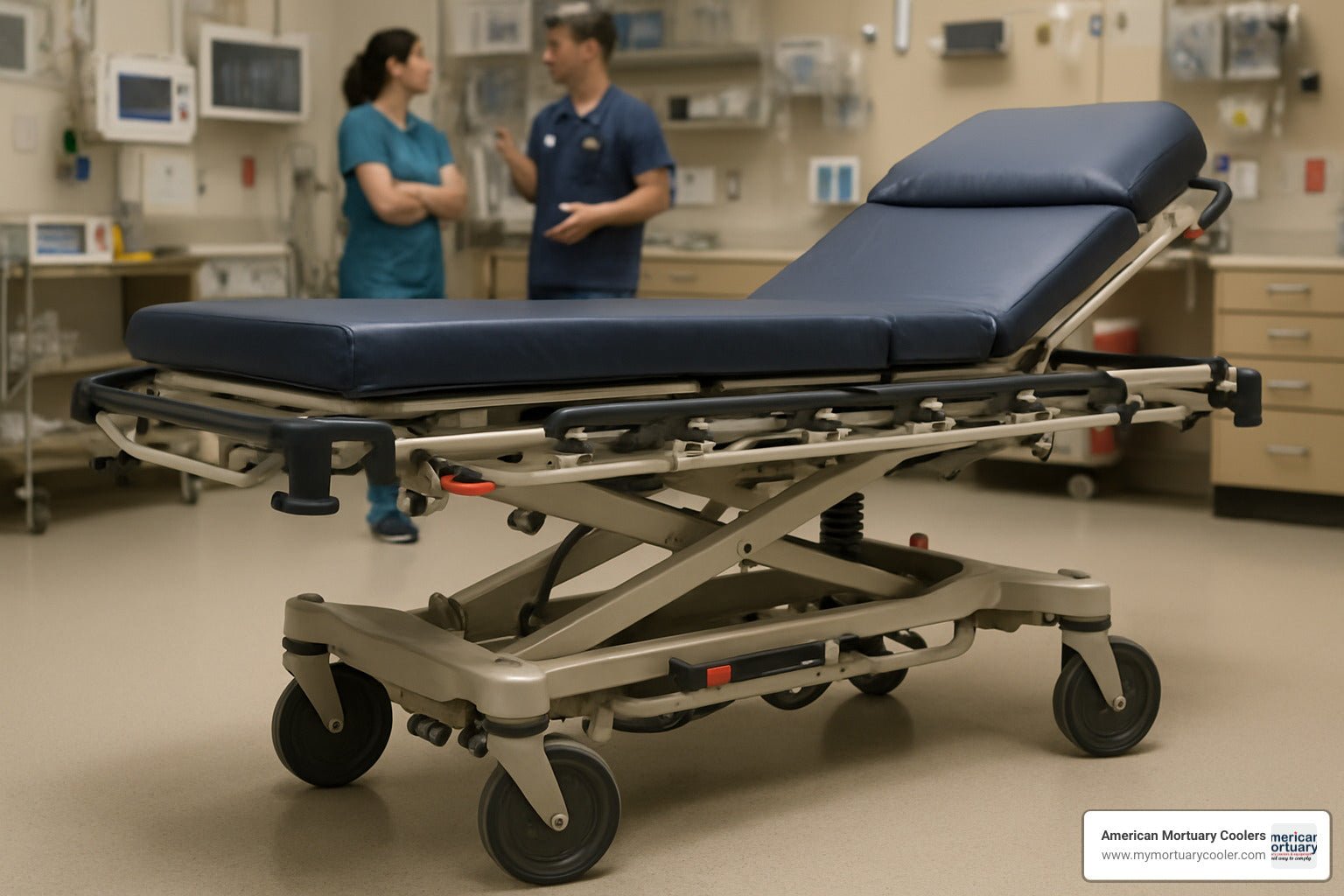 A Practical Guide to Choosing the Best Wheeled Stretcher - American Mortuary Coolers & Equipments A Practical Guide to Choosing the Best Wheeled Stretcher - American Mortuary Coolers & Equipments